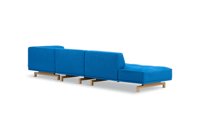 Fredericia Delphi Elements konfigurasjon H, 320 × 145 cm. Velg tekstil