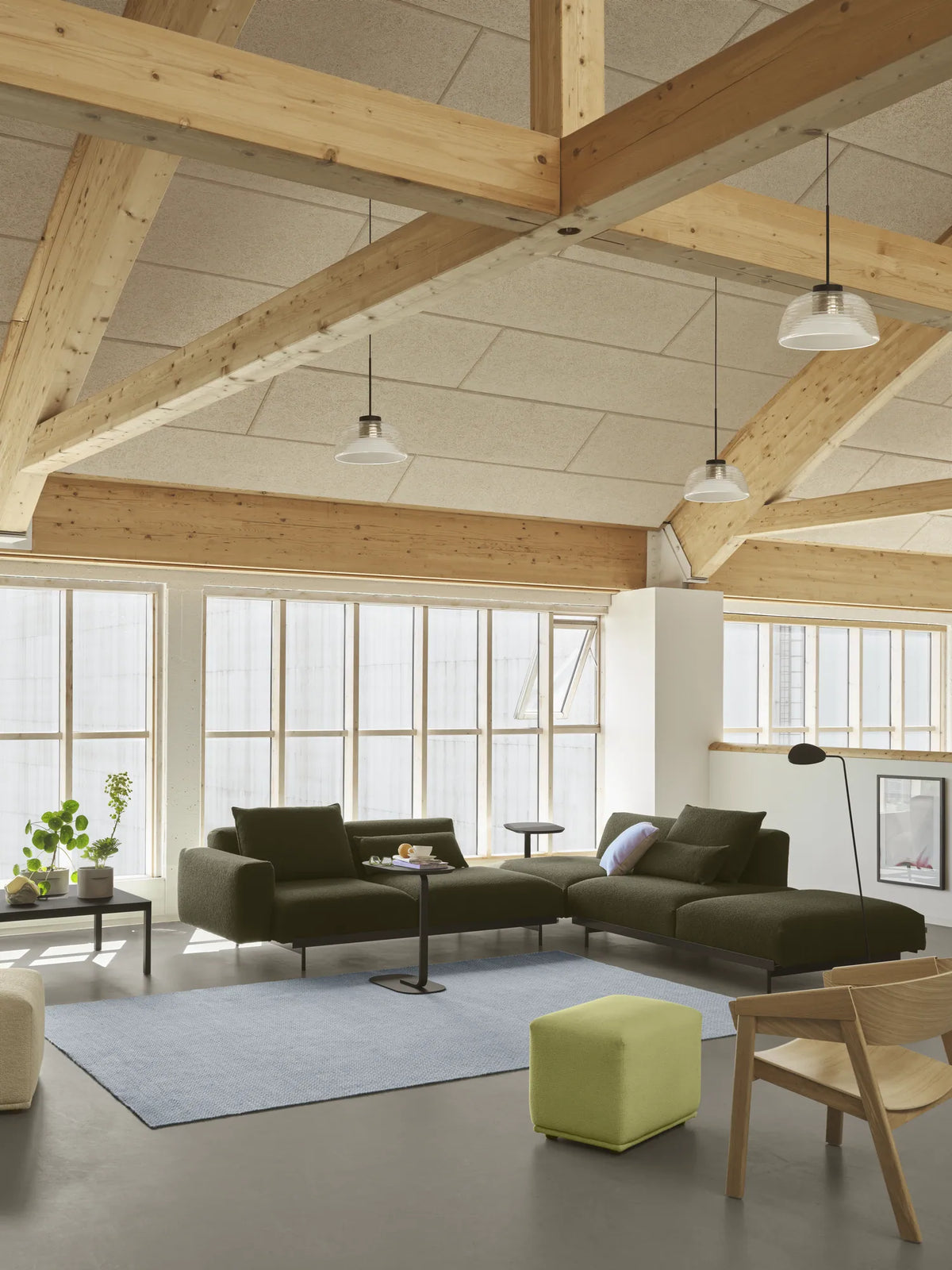 Muuto Echo puff. Velg tekstil
