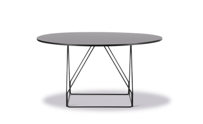 Fredericia JG Table Ø140 cm. Velg understell og bordplate