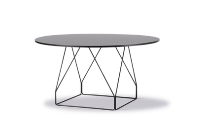 Fredericia JG Table Ø140 cm. Velg understell og bordplate