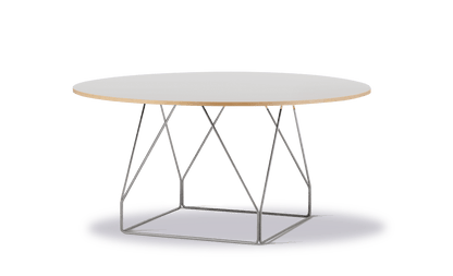 Fredericia JG Table Ø140 cm. Velg understell og bordplate