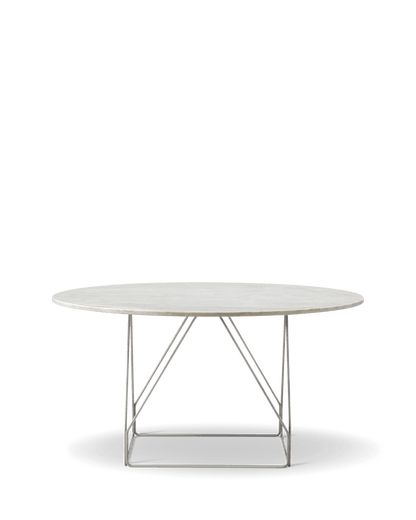 Fredericia JG Table Ø140 cm. Velg understell og bordplate.