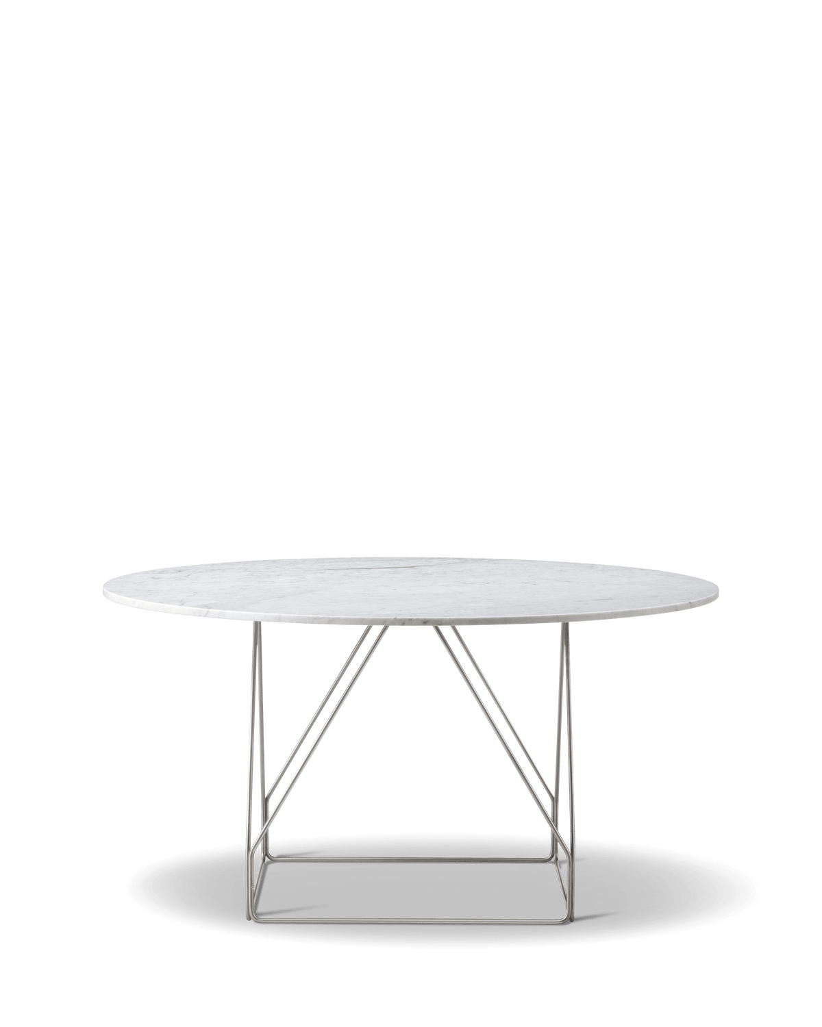 Fredericia JG Table Ø140 cm. Velg understell og bordplate.