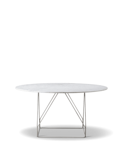 Fredericia JG Table Ø140 cm. Velg understell og bordplate.