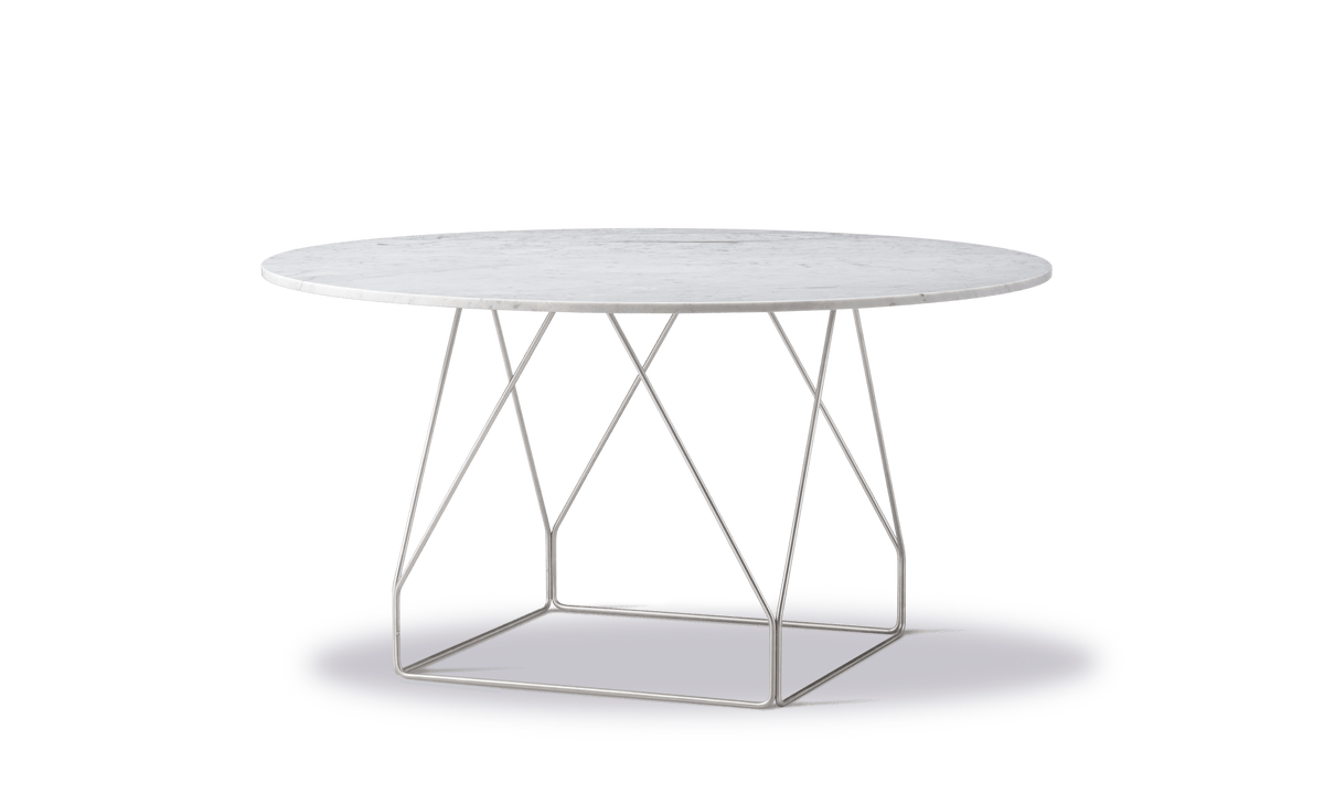 Fredericia JG Table Ø140 cm. Velg understell og bordplate