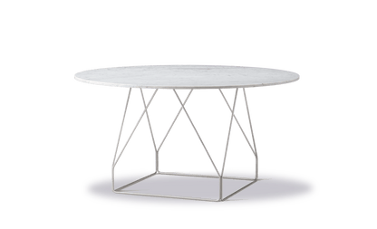 Fredericia JG Table Ø140 cm. Velg understell og bordplate