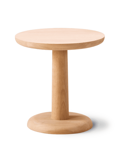 Fredericia Pon Side Table Ø35 cm. Velg treverk.