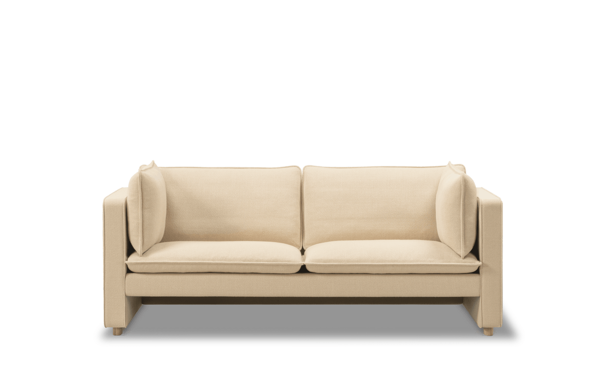 Fredericia Jota sofa 185 cm, 2-seter. Velg tekstil og armputer