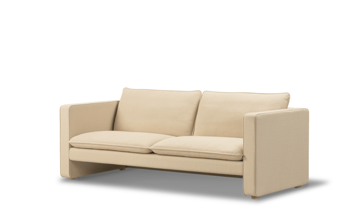 Fredericia Jota sofa 185 cm, 2-seter. Velg tekstil og armputer