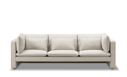 Fredericia Jota sofa 231 cm, 3-seter. Velg tekstil og armputer