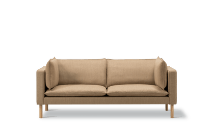 Fredericia Jota sofa på ben, 185 cm, 2-seter. Velg tekstil og armputer