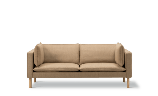 Fredericia Jota sofa på ben, 185 cm, 2-seter. Velg tekstil og armputer