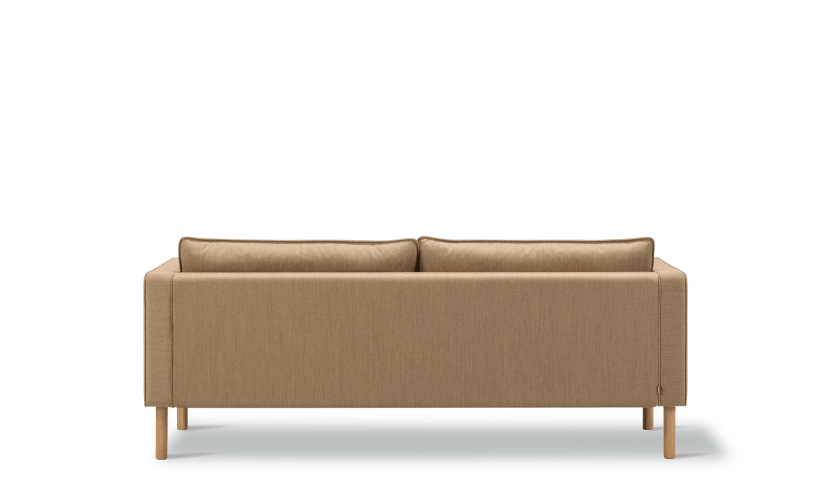Fredericia Jota sofa på ben, 185 cm, 2-seter. Velg tekstil og armputer