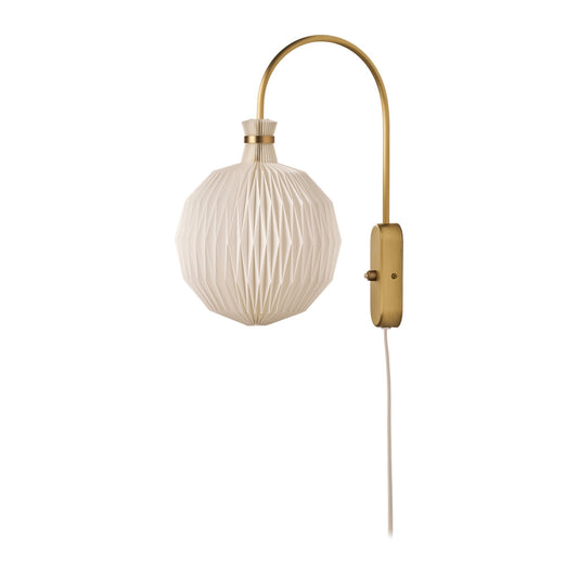 LE KLINT Modell 201 vegglampe, messing