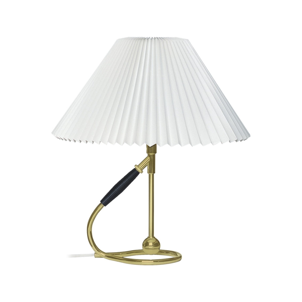 LE KLINT Modell 306 bord- og vegglampe, messing