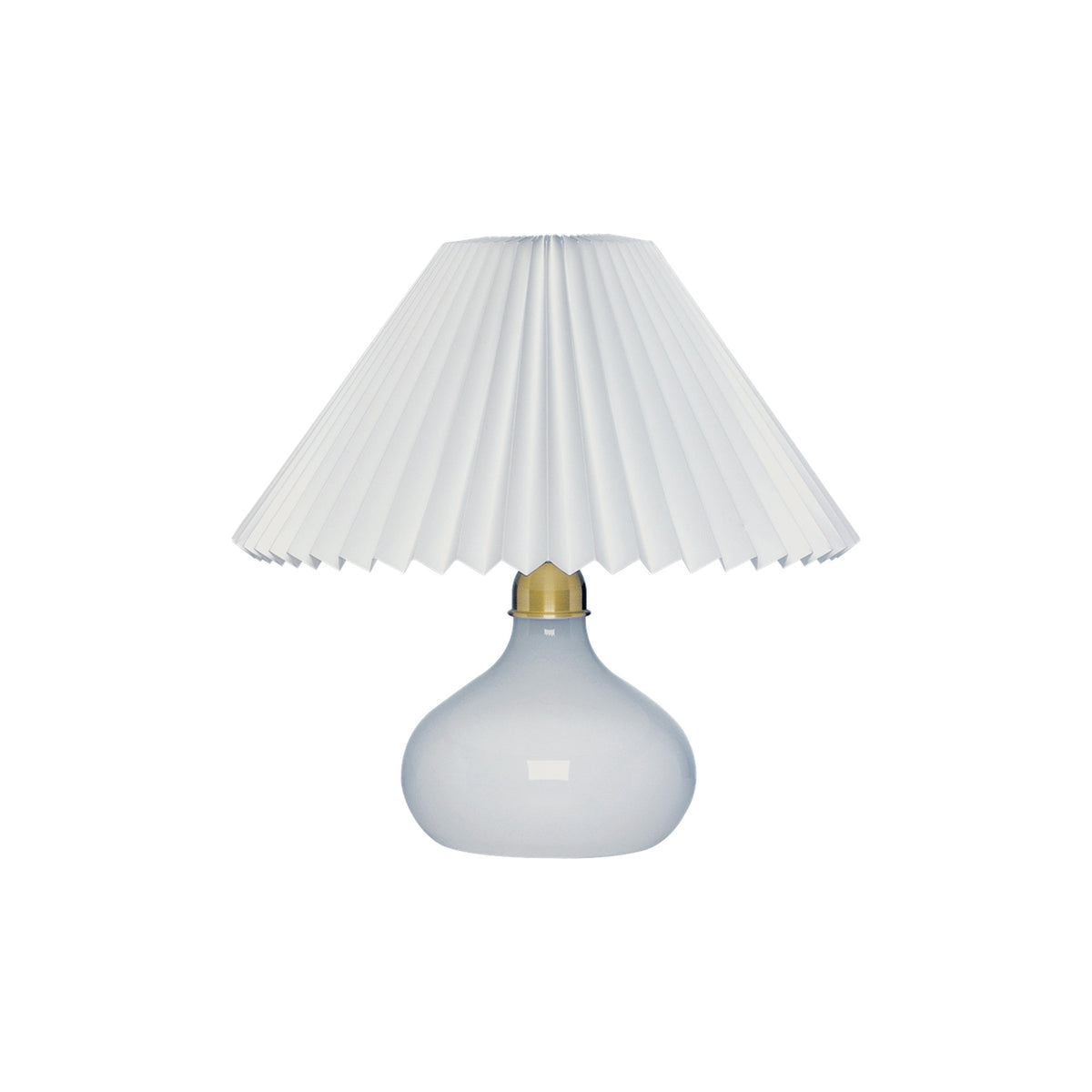 LE KLINT Modell 314 bordlampe i opalglass Ø30 cm