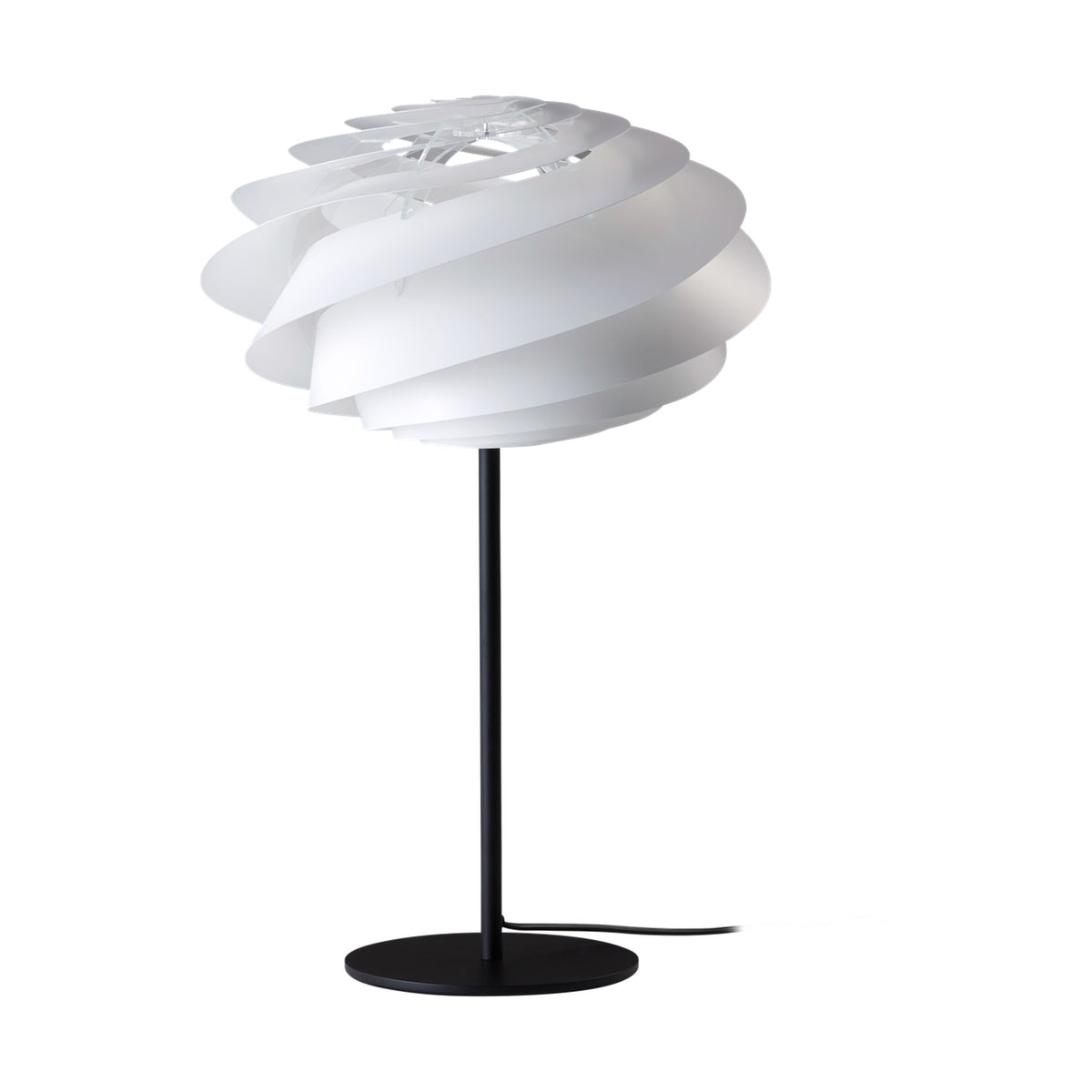LE KLINT Modell 331 Swirl bordlampe H50 cm