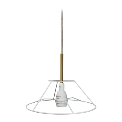LE KLINT Modell 900 oppheng med 3 m linledning og stativ 403B, messing