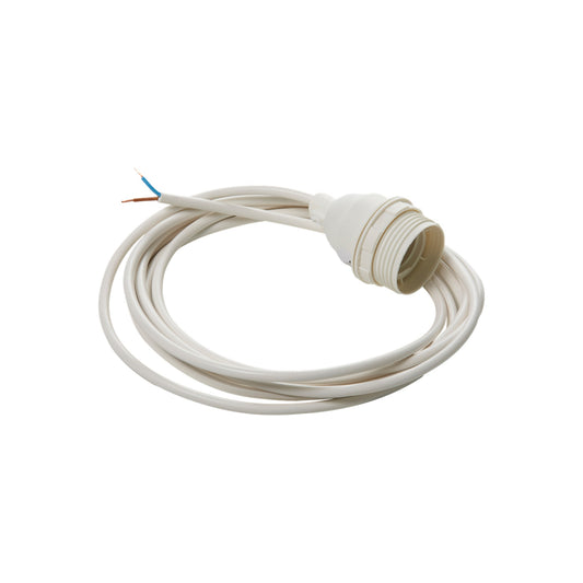 LE KLINT Modell 900 oppheng med 3 m ledning, hvit