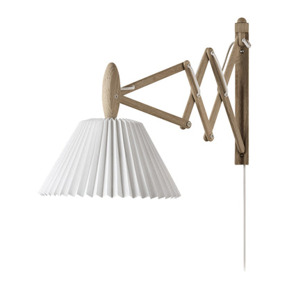 LE KLINT Sax 223 vegglampe, kort arm, skjerm 2/17
