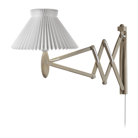 LE KLINT Sax 224 vegglampe, kort arm, skjerm 1/17