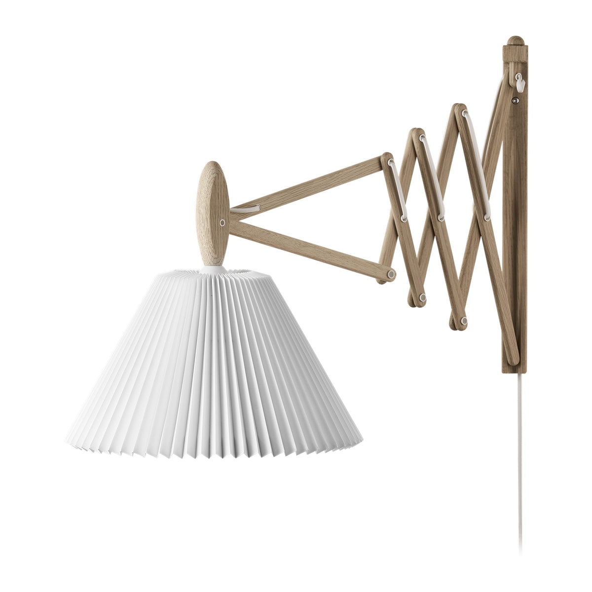 LE KLINT Sax 233 vegglampe, lang arm, skjerm 2/21