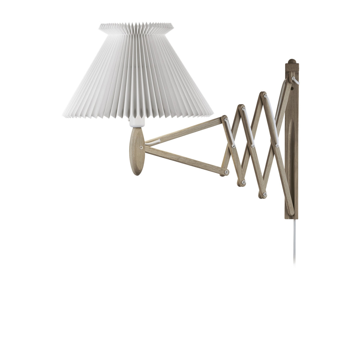 LE KLINT Sax 234 vegglampe, lang arm, skjerm 6/21