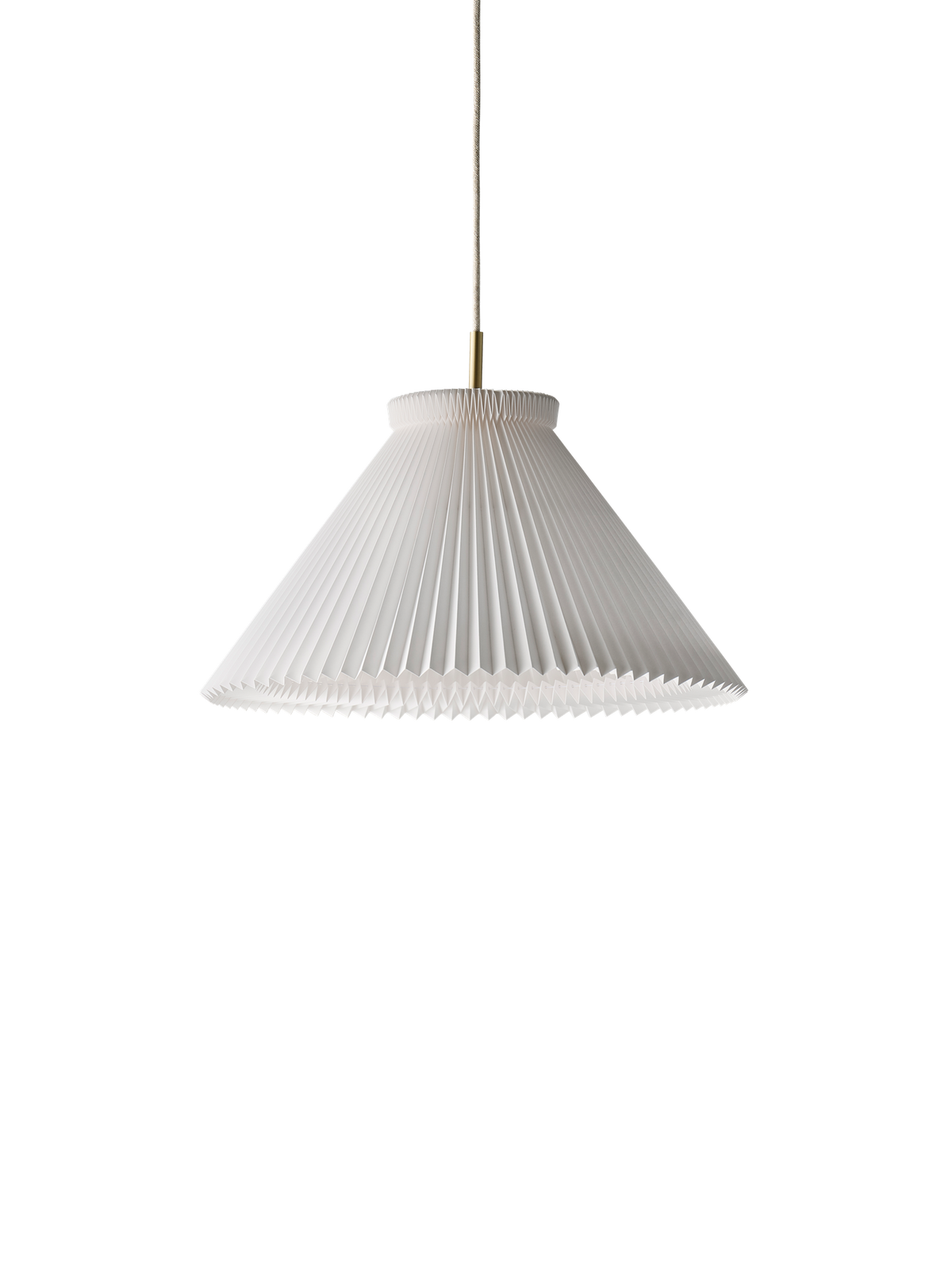 LE KLINT Modell 1 pendel Ø44 cm – Papir, Hvit