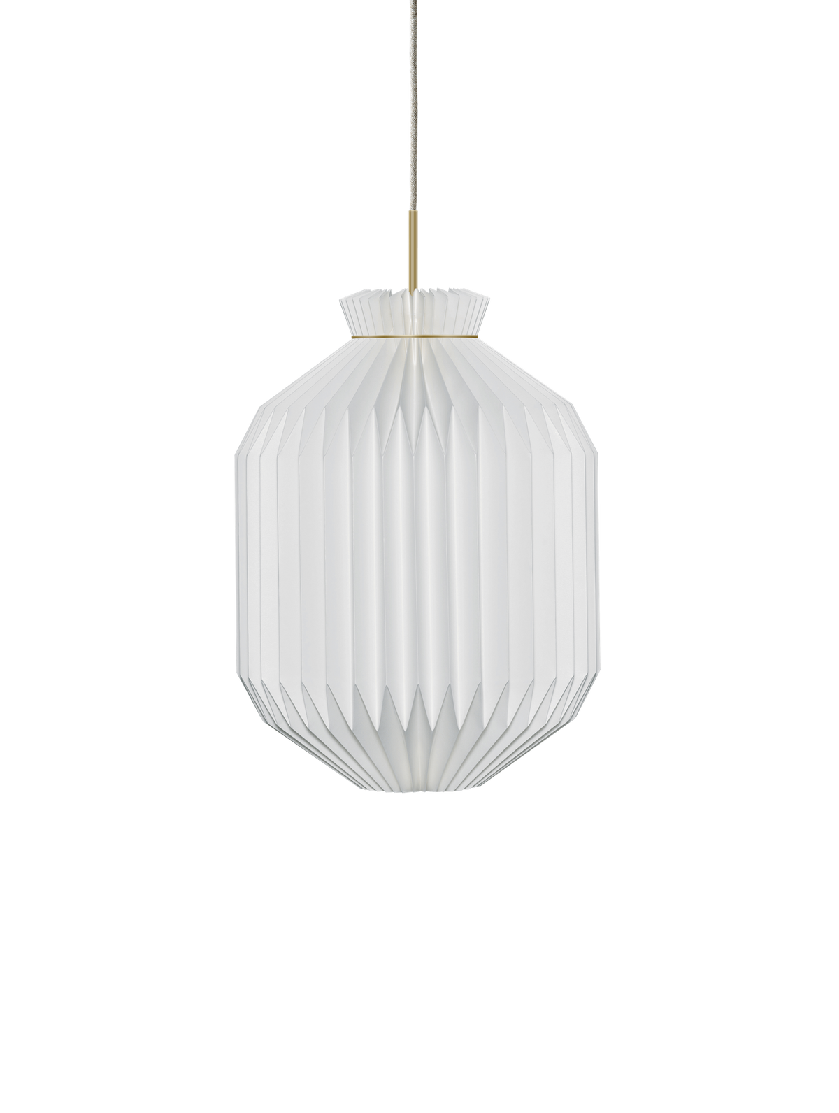 LE KLINT Modell 105 Anniversary pendel – Large – Ø30 × H40 cm, Standard (plastfolie)