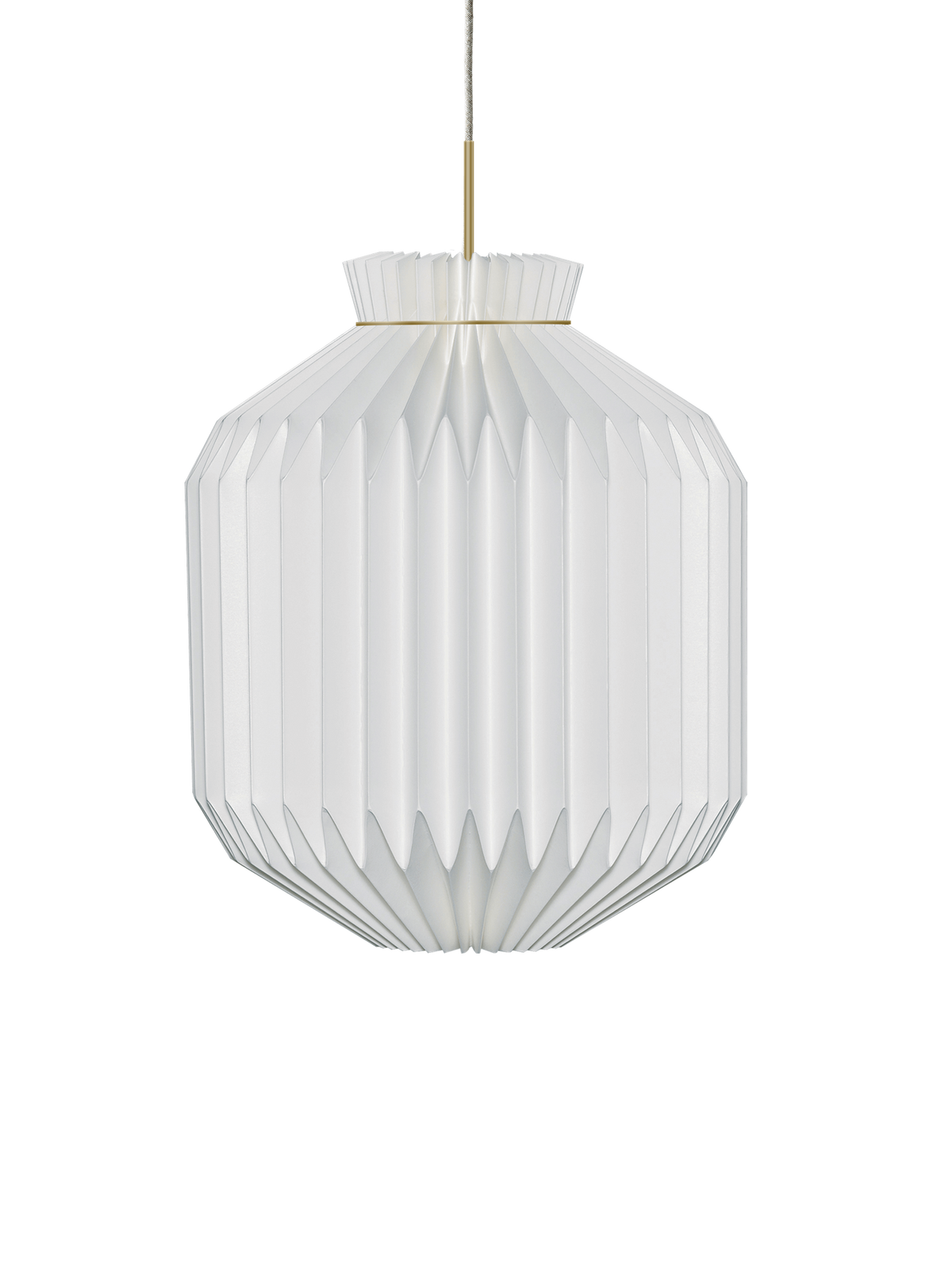 LE KLINT Modell 105 Anniversary pendel – X-Large – Ø55 × H73 cm, Standard (plastfolie)