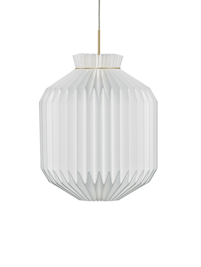 LE KLINT Modell 105 Anniversary pendel – X-Large – Ø55 × H73 cm, Standard (plastfolie)