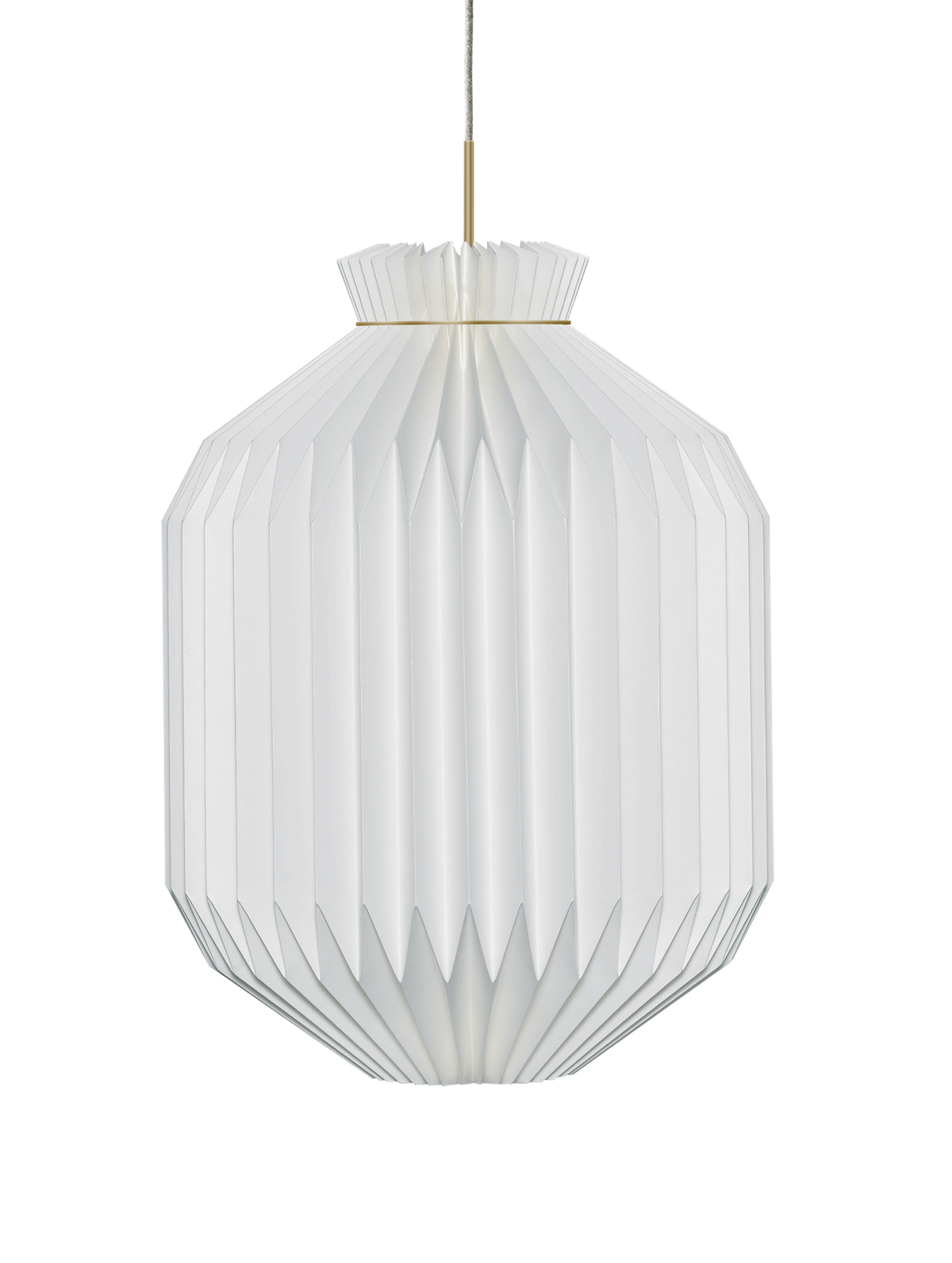 LE KLINT Modell 105 Anniversary pendel – XX-Large – Ø55 × H92 cm, Standard (plastfolie)