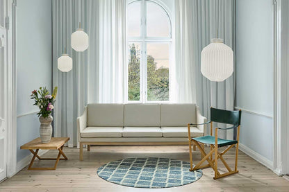 LE KLINT Modell 105 Anniversary pendel i interiør
