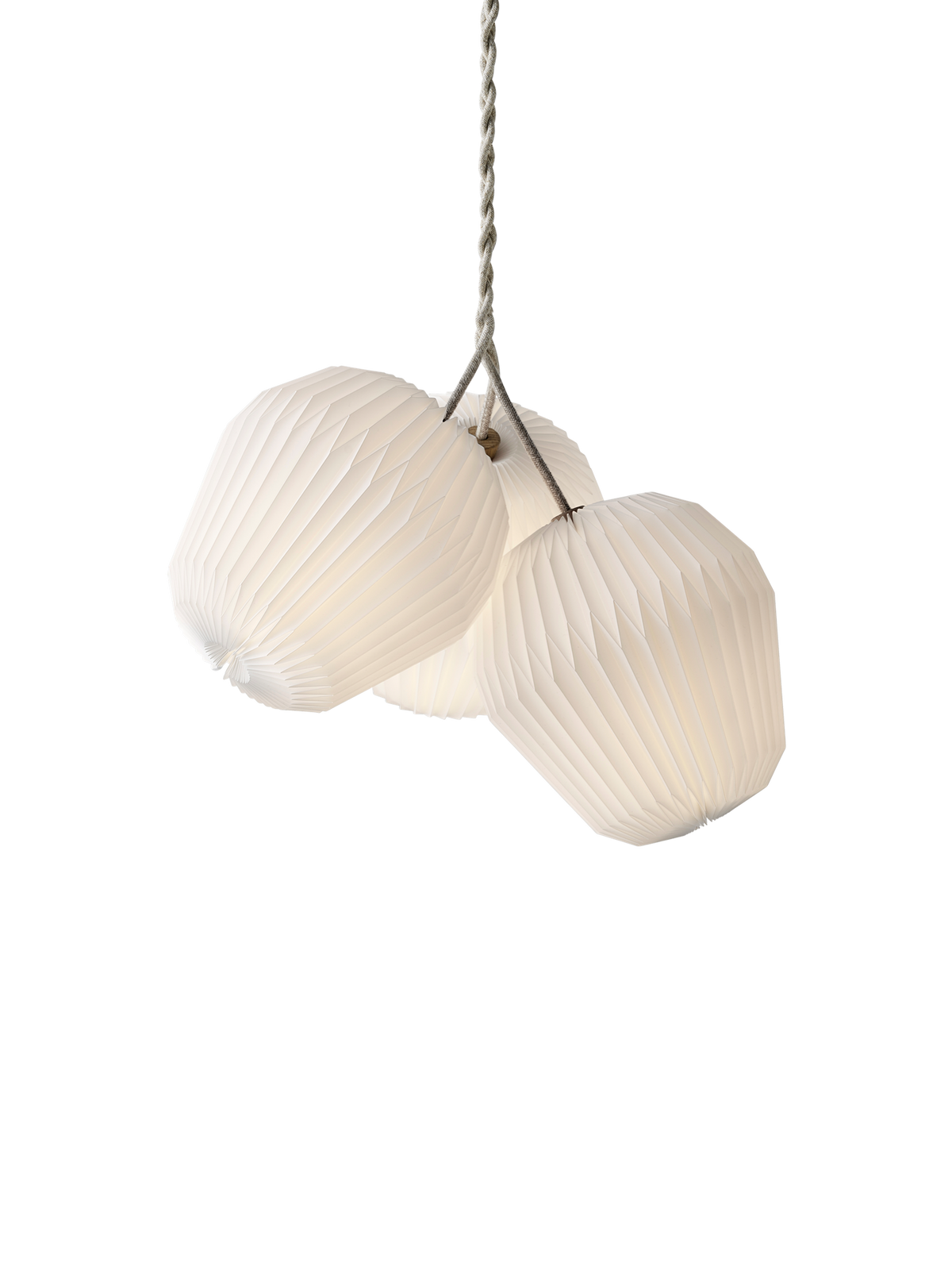 LE KLINT Modell 130 Bouquet 3 lysekrone – X-Large – Ø80 × H80 × L250 cm, Standard (plastfolie)