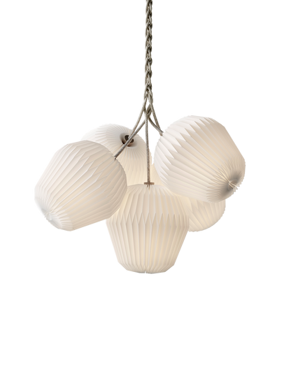 LE KLINT Modell 130 Bouquet 5 lysekrone – X-Large – Ø100 × H100 cm, Standard (plastfolie)