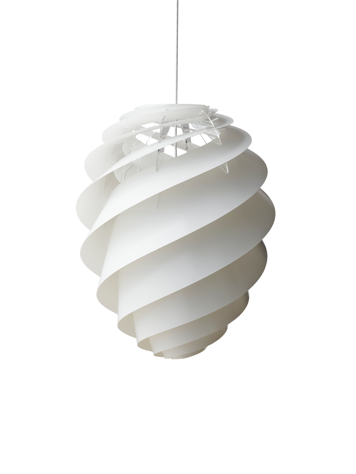 LE KLINT Modell 1312 Swirl 2 pendel – Large – Ø55 × H70 cm, Standard
