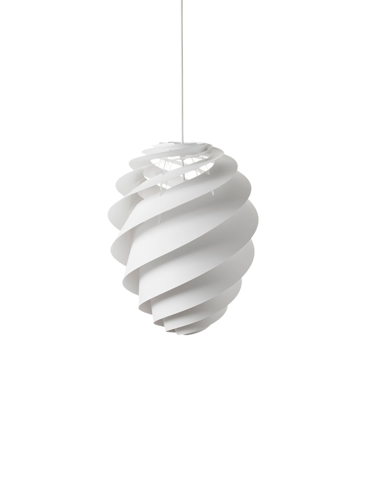 LE KLINT Modell 1312 Swirl 2 pendel – Medium – Ø36 × H45 cm, Standard