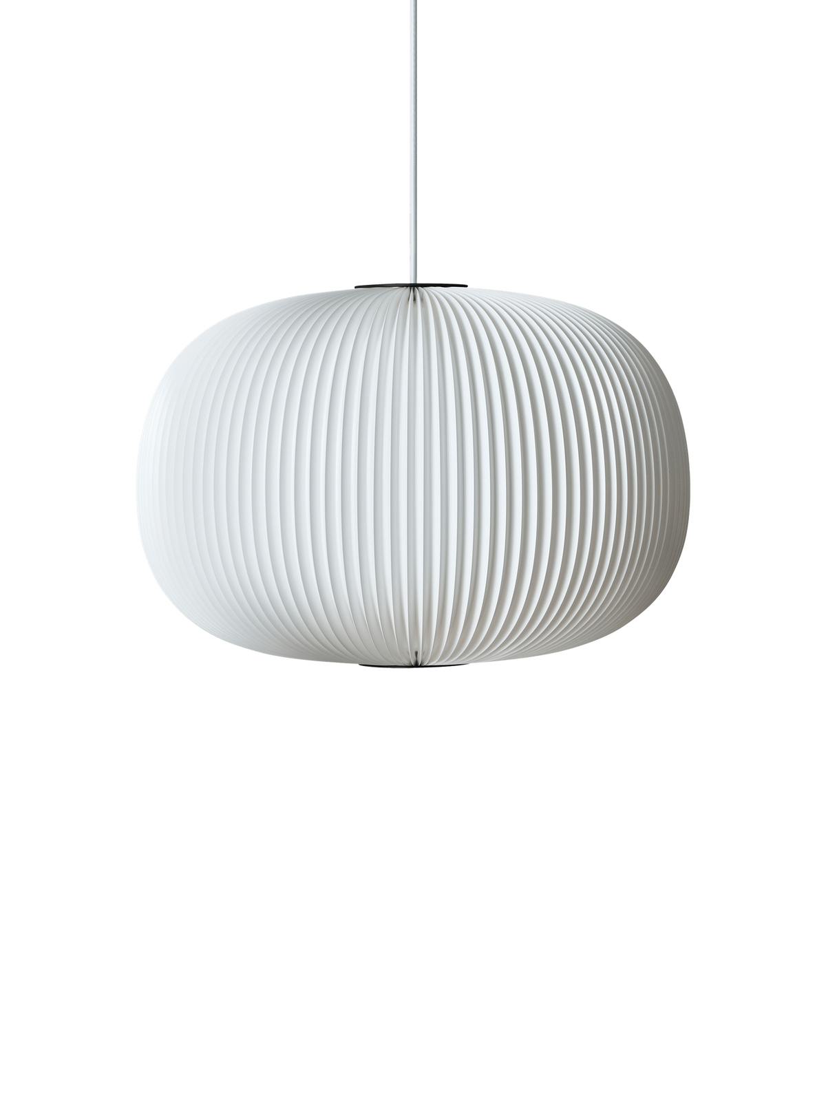 LE KLINT Modell 132 Lamella 1 pendel Ø46 × H33 cm – Sort