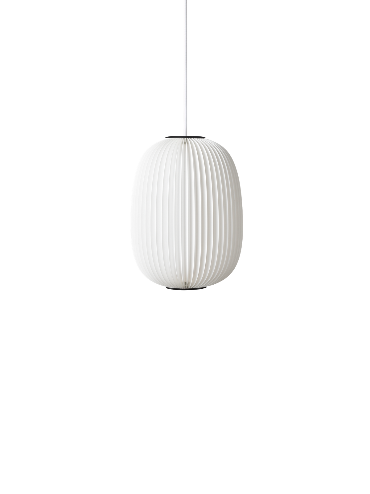 LE KLINT Modell 135 Lamella 4 pendel Ø21 × H28 cm – Sort
