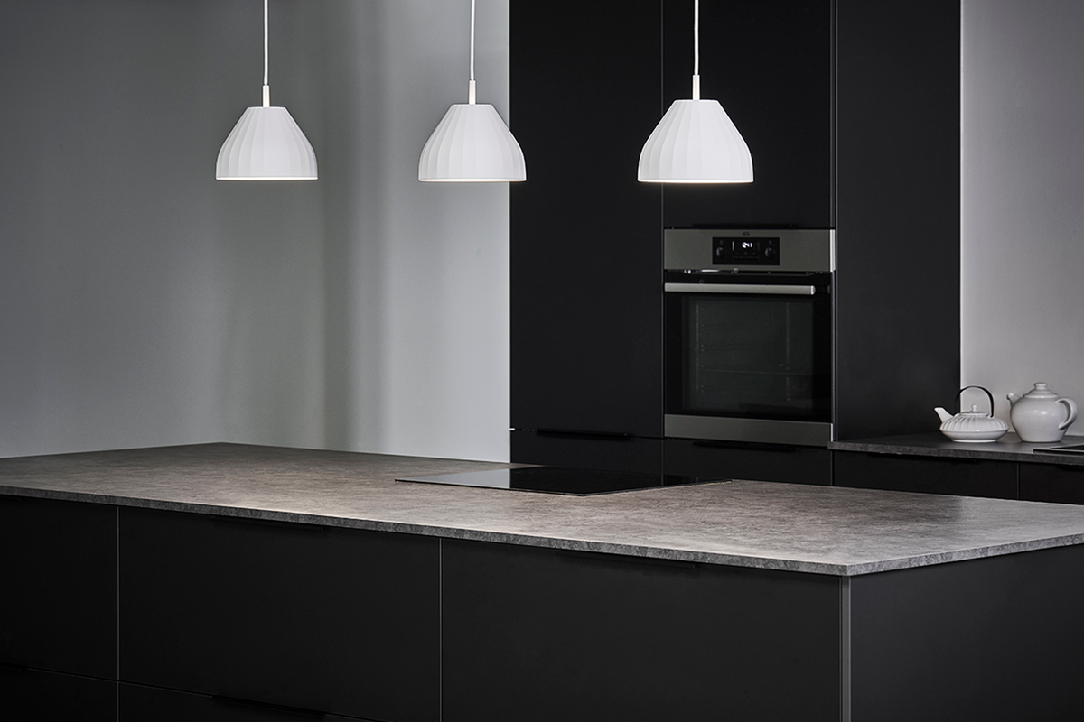LE KLINT Modell 140 Facet pendel Ø24 cm i interiør