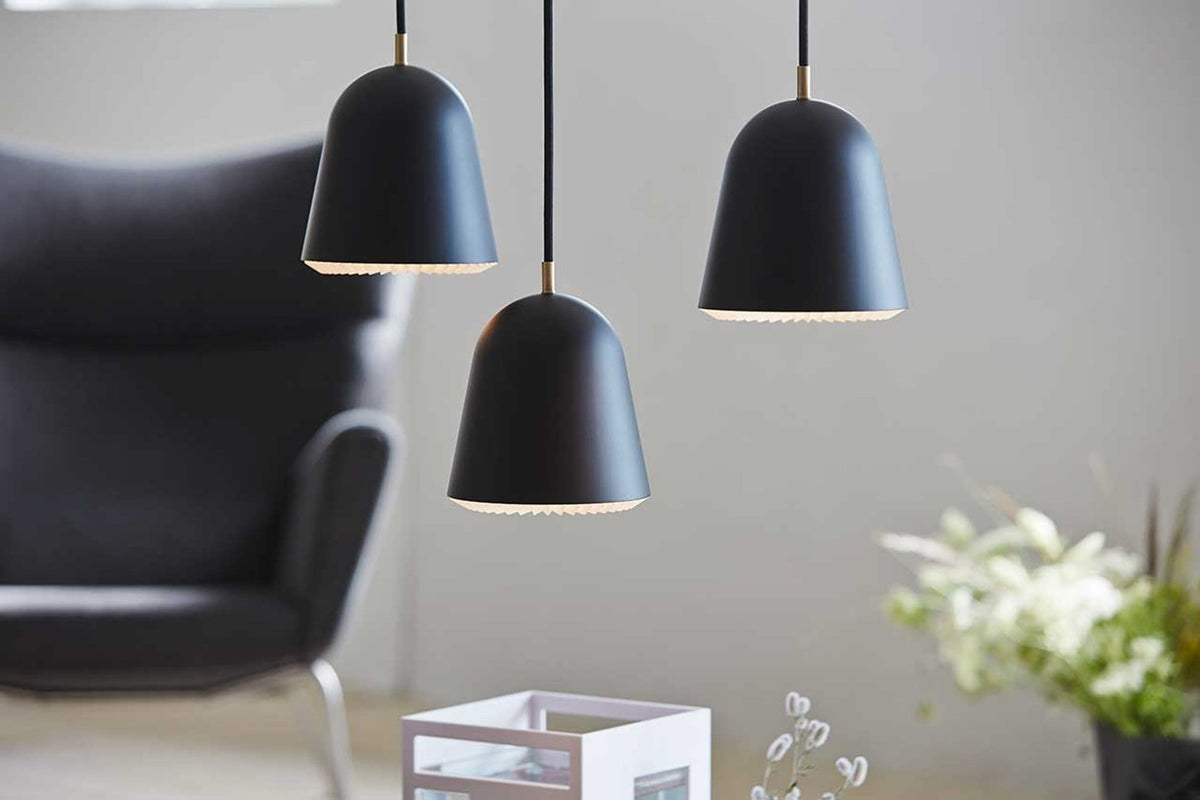 LE KLINT Modell 155 Caché pendel i interiør