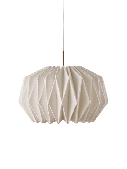 LE KLINT Modell 164 Softly Pleated I pendel – Medium – Ø62 × H41 cm