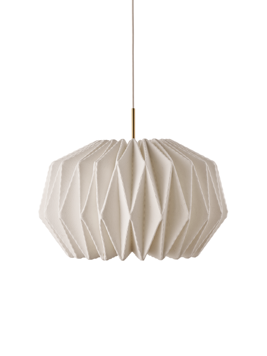 LE KLINT Modell 164 Softly Pleated I pendel – Medium – Ø62 × H41 cm