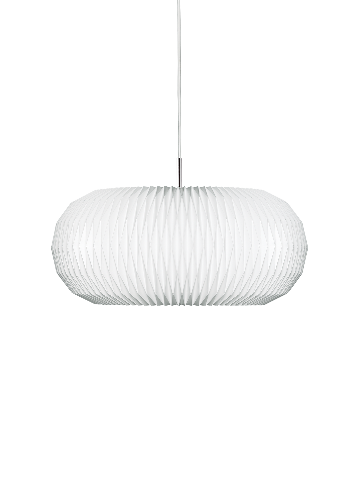 LE KLINT Modell 195 Donut pendel – Large – Ø53 × H28 cm, Rustfritt stål