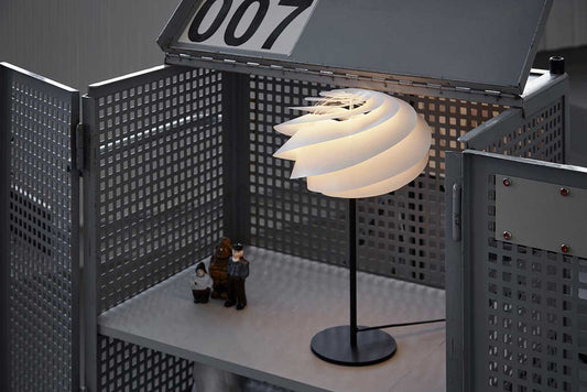 LE KLINT Modell 331 Swirl bordlampe H50 cm