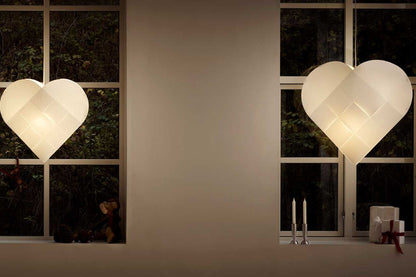 LE KLINT Heart Light julehjerte med lys i interiør
