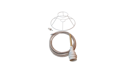 LE KLINT Modell 900 oppheng med 3 m linledning og stativ 403B, messing