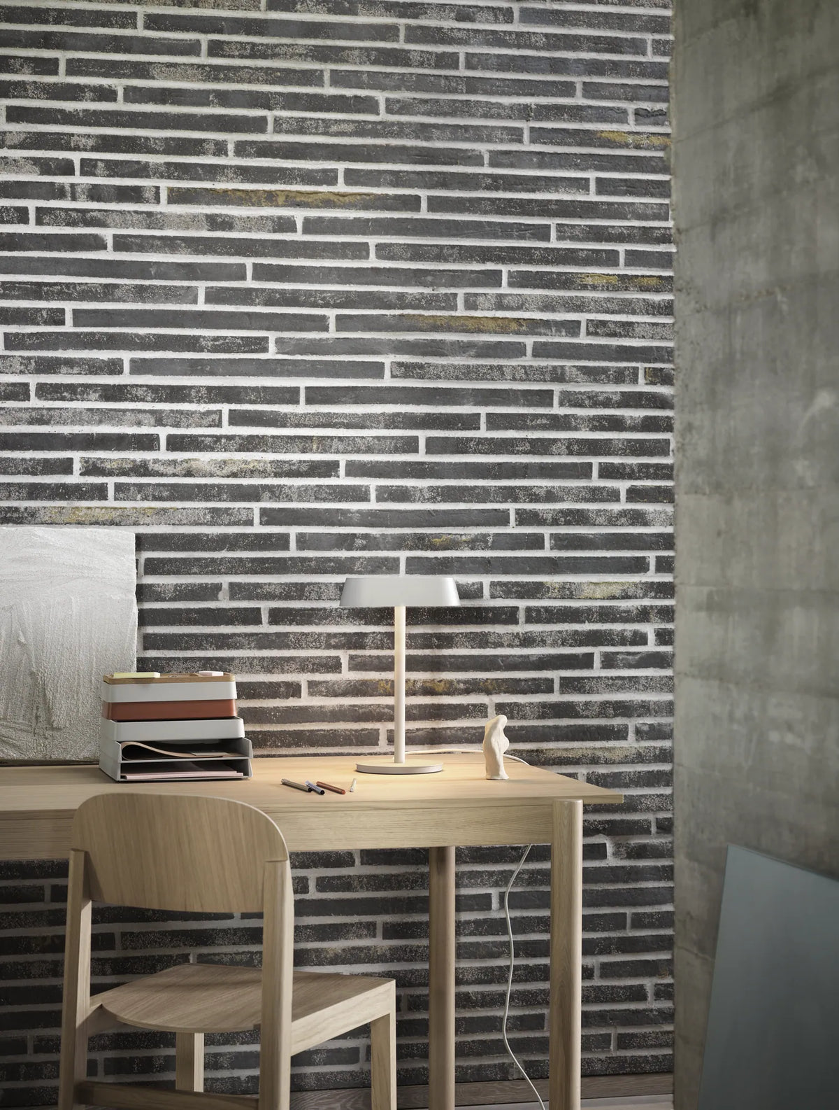 Muuto Linear Wood spisebord i eik. Velg størrelse
