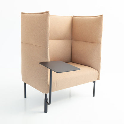 LK Hjelle Lobby bord LT2, sidebord til Lobby-sofa.