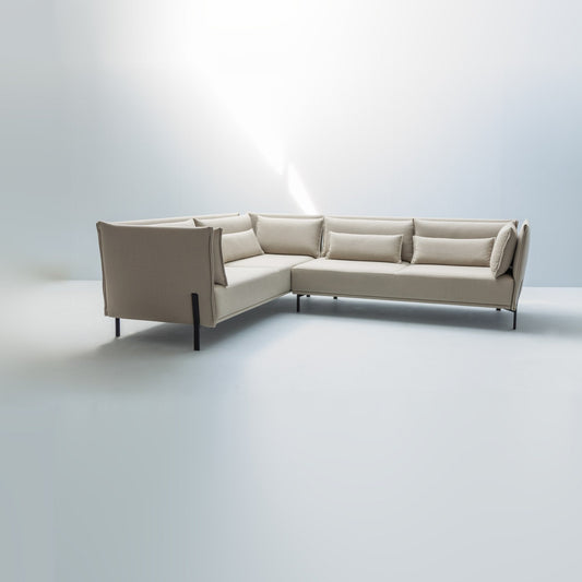 LK Hjelle Niu modulsofa Combo 3H (L 242 x D 148 cm). Velg tekstil.